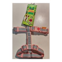 Friskies - Rosa Reflektierendes Hundegeschirr – Größe Xs-s – Purina