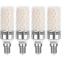 Bombilla Led E14 De 12 W Blacool 6000 K, 1450 Lm, Equivalente A Una Bombilla Halógena E14 De 100 W, Luz De 360°, Ca 220 V, Bombilla Led E14 Para 