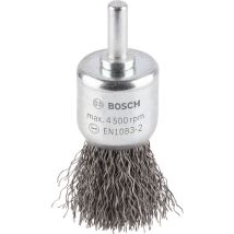 Bosch Brushing Pro Metal Clean End Brush Straight Shank 25 X 0.3 Mm 1609200269
