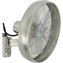 Wandventilator Breeze Wall – 220-240 V – 50 W – 950/1100/1250 U/min – 3858 m³/h – 52/56/60 dB – 41 cm Durchmesser – 46 cm Höhe – 34 cm Tiefe