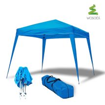 Carpa Wasabi Compact 3x3m De Aluminio Plegable Azul