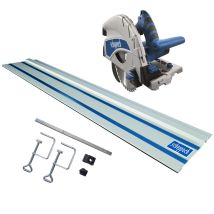 Scheppach – PL75 Circular Plunge Saw 210 mm – 1600 Watt Motor – Maximum Cut Depth 75 mm – Ideal for Precision Cutting