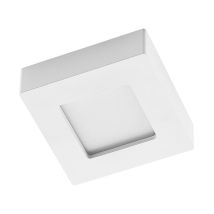 Prios Lámpara De Techo Led 'alette' En Blanco Aluminio