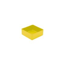 Boite de tiroir jaune – 99x99x40 mm – Outillage – Matières, Largeur, Hauteur, Longueur, Nombre de compartiment(s), Volume