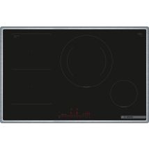 Bosch - Serie 6, Induktionskochfeld, 80 Cm, Schwarz, Mit Rahmen Aufliegend, Pvs845hb1e