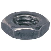 1/2 Unf Steel Hex Lock (half) Nut- You Get 25
