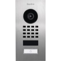 D1101v Unterputz Video Citofono Ip Wlan, Lan Unità Esterna Acciaio Inox V2a (spazzolato) - Doorbird