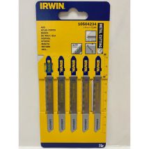 Irwin Sägeblatt 92 Mm T118g / 5 Stück Metall