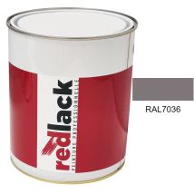 Redlack - Vernice Grigio Platino Ral 7036 Multisupporto Lucido 3l