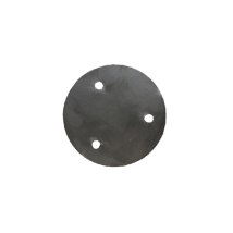 Platine Acier Ronde Percée Ø100x5