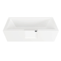 Seitliche Badewannenverkleidung Für Pmr-badewanne Mit Tür, 160 Cm, Weiß (satvdpanel160)