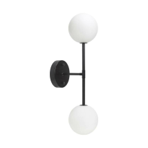 [neuwertig] Pr Home Sigma D Led Wandleuchte Wandleuchte Wandlampe Leuchte 2 Flg Schwarz Opal B-ware