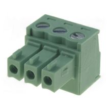Regleta Bornas Hembra 3pin Paso 3,81mm