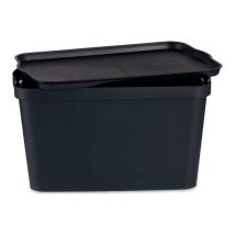Kipit Caja De Almacenamiento Hermética Antracita 24 L