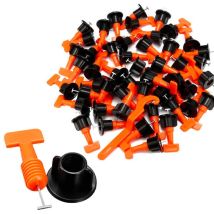 Tile Systeme Leveling Reutilisable Carrelage Niveleur Et Spacers Outils - 51 Pcs Ouylaf