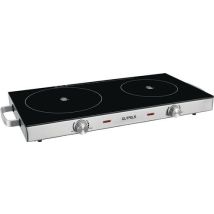Gutfels - Glaskeramik Doppel‐kochplatte Cook 4010 1800 W,1000 W ,stufenlos