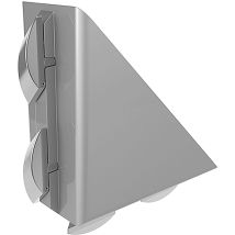 Aluwinkel I 40/80 Item System Mit Rhombusschraube Und Senkmutter Für Aluprofil Nut 8 - Fath