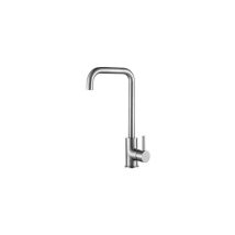 Derrui - Kitchen Faucet, 360° Rotatable Stainless Steel Faucet, Suitable For Single And Double Sinks, Suitable For Hot And Cold Water, Anti-