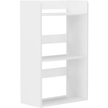 H.j Wedoo Organiseur De Bureau À 3 Niveaux, Organiseur De Bureau En Bois, Étagère De Comptoir De Cuisine, Support De Rangement Et De Présentation Pour