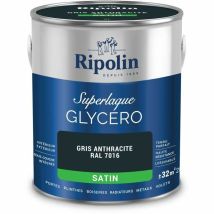 Ripolin Superlaque Glycéro Satin Grau Anthrazit 2 L