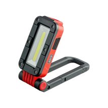4K5 LED-Arbeitsleuchte WL 380 – 380 Lumen Flutlicht – 280 Lumen Spotlicht – USB-C wiederaufladbar – IPX5 – neigbar bis 180°