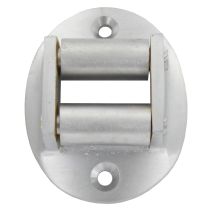 Cottali – Guidacinghia ovale in ottone cromo satinato – Filettatura 1/2" – 4004908