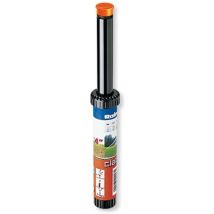 Claber – Aspersor emergente ajustable de 2" – Cobertura hasta 78 m² – Conexión hembra de 1/2"