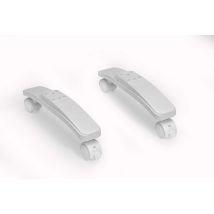 Radialight - Kit Pies Con Ruedas Para Convectores Serie Sirio Sirio Acsir001 Blanco