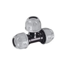 Claber Raccord En T 1" (32 Mm) Pour Tuyau Polyéthylène Irrigation Souterraine 90272