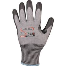 Guantes Anticorte Optiflex Tucson Gris / Negro En388 / En420 Epi Ii Talla 9 - 0856-09h