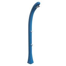 Ducha Solar Exterior So Happy 28l Formidra - 216x24x26cm Hdpe Reciclable - Enjuague De Pies, Cabezal, Mezclador Frío/calor - - Azul