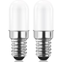 Memkey - Lampadina Led E14 Per Frigo, 1,5w Equivalenti A 15w, Bianco Caldo 3000k, Lampadina Per Frigo, Lampada Di Sale, Macchina Da Cucire, Non 