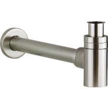 Vicario - Abgesenkter Siphon Für Waschtisch Und Bidet In Gebürsteter Edelstahl 890/tc.07 Edelstahl Gebürstet