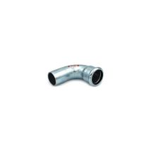 Curva 90° Mf A Pressare In Acciaio Carbonio Steel Pres Misura: Diam. 22