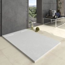 Plato De Ducha Resina Vortex Blanco 70x150 Cm