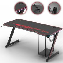My Sit - Gaming Tisch 140 Cm Titan Mit Led Beleuchtung Und Mauspad
