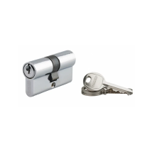 Cilindro De Cerradura Niquelado Con Llave Dentada Ecopro - 30 X 30 - Variado - Thirard - 00007258