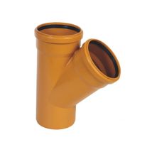 Crearplast - Derivación Simple A 45o M-h Medidas: 250x45 Mm
