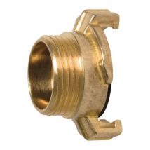Pezzo filettato MS AG 3/4 pollici in ottone – Pressione massima 12 bar – Larghezza artiglio 40 mm – Mega