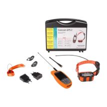 Set Completo Tracciatore Gps Num'axes Canicom Gps 2 - Nero / Arancio