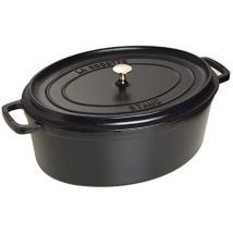 Cocotte Oval Schwarz 31cm 5,5 Liter 40509-319-0 - Staub