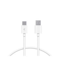 Ksix Bxcuc03bl Blanco / Cable Usb-c (m) A Usb-a (m) 1 Metro