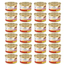 Kot Gourmet Gold Mix Carne De Res Y Pollo 85 G Lata De Nestlé