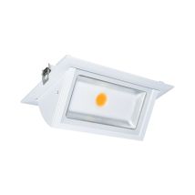 Vision-el - Rechteckiger, Neigbarer Einbauspot Stella 235x145mm - 3000k Warmweiß - 30w