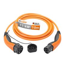 Lapp - Cavo Di Ricarica Di Tipo 2, Fino A 11 Kw, M, Arancione, (5555934049) 20 A, Trifase, Per La Ricarica Di Auto Ibride Ed Elettriche Con 