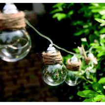 Watt-home Solarlichterkette Swing Mehrfarbig 180 Cm