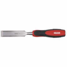 Holzmeißel – Flachmeißel – Chrom-Vanadium-Stahl – Ergonomischer TPR-Gummigriff – 25 mm