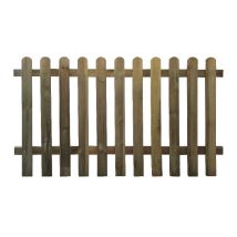 Steccato recinzione in legno 180x100 cm – Tavolette impregnate in autoclave – Losa Esterni da Vivere