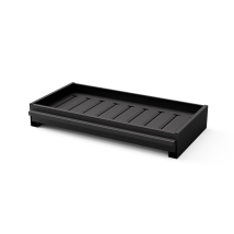 Mf - Brasero De Acero Para Barbacoas Con Cajón Recoge Cenizas - Plan 1 Plus Metal Rack 66,5x33x10 Cm