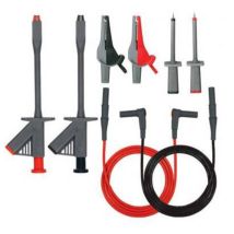 Kit di puntali di sicurezza 370000 – 1 puntale rosso 16A, 1 puntale nero 16A, 1 puntale rosso 6A, 1 puntale nero 6A – Beha Amprobe